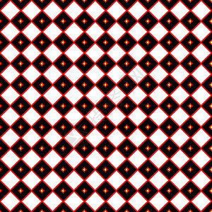红边框的平面纺织品型式和瓷砖设计背景图片