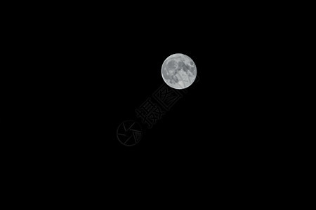 夜月中满月行星月光月亮星星星系圆形卫星场景反射时间图片