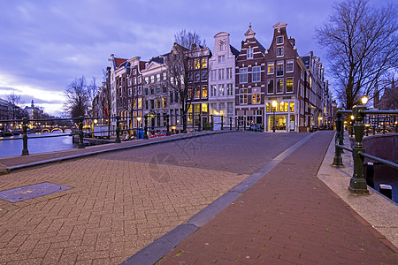 阿姆斯特丹城市风景 位于尼黑兰的凯泽斯格拉赫特日落景观建筑学房子观光旅行首都建筑历史性城市图片