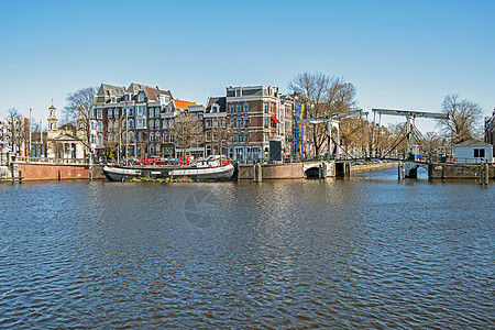阿姆斯特丹市位于内黑兰阿姆斯特尔河铁路首都风景旅游中心历史性建筑历史城市旅行图片