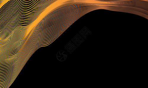 背景摘要 黑色背景上有光能旋转的极光线 复制文字和信息空间 文稿和电文版面噪音均衡器白色动机运动波浪状创造力音乐波纹高科技图片
