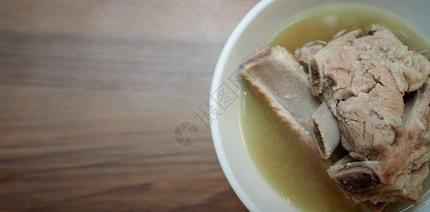 这个菜单很受欢迎 在Singap最出名猪骨肋骨传统食品午餐餐厅烹饪早餐食物美食图片