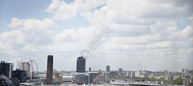 英国伦敦眼伦敦 英国英格兰城市风景全景拍摄景点地标旅游旅行都市建筑风光外观摩天大楼摩天轮背景