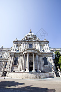 圣保罗大教堂文化风格特写视图宗教教会英语大教堂图片