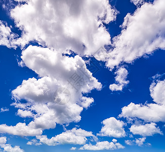 蓝蓝天空背景 白云飘散空气阳光天气云景蓝色气候高度环境预报太阳图片