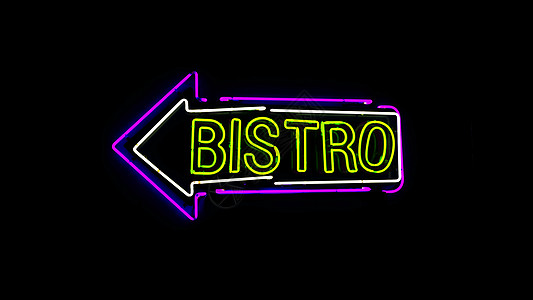 比斯特罗射线信号商业蓝色公司用餐经济夜生活食物标识咖啡店品牌图片