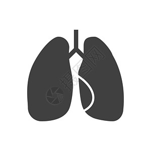 肺部向量图标药品支气管外科插图身体手术解剖学呼吸胸部疾病图片