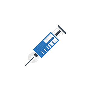 Syringe 相关矢量晶体图标插图网络援助治疗科学免疫工具救护车疫苗字形图片