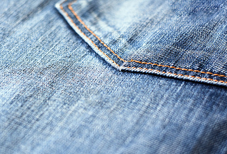 一对牛仔裤的内衣结构详情靛青蓝色衣服缝纫摄影裤子帆布材料织物纺织品图片