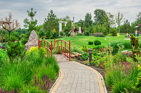 乌克兰伏洛达卡村岛瀑布娱乐植物园绿地花朵公园村庄旅行胡同餐厅图片