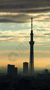 东京天树休眠楼晴空塔地震电视太阳浅草天际市中心蓝色城市商业图片