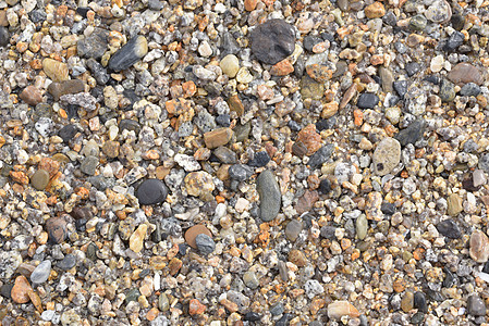 海滩上的石子鹅卵石海洋石头岩石图片