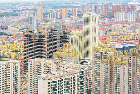 哈尔滨市的视图阁楼摩天大楼办公室建筑学城市街道天际场景天线建筑图片