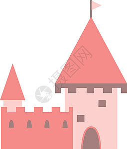 童话城堡插图图片