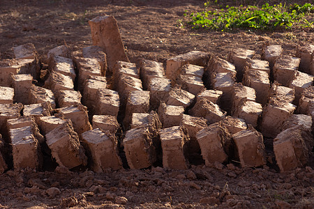 摩洛哥的泥砖或泥砖 世界遗产地之一图片
