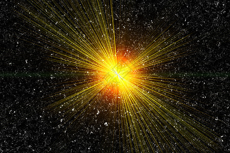 黑背景的恒星爆炸天文学火花星系大爆炸辐射宇宙天空爆破活力强光图片