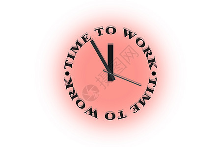时钟是工作时间的单词 时钟是23 55图片