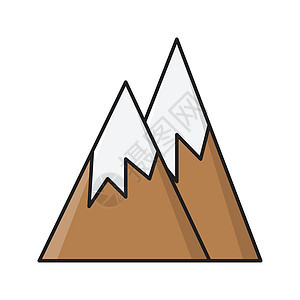 山丘岩石丘陵高山插图爬坡旅游运动标签环境旅行背景图片