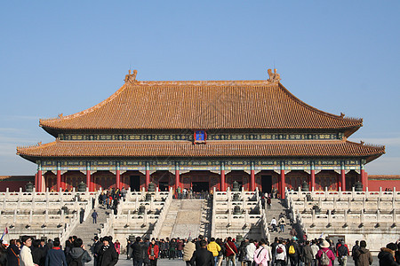 中国北京2016 年 11 月 1 日 古代皇家宫殿旅行天空建筑首都艺术传统遗产旅游建筑物博物馆图片