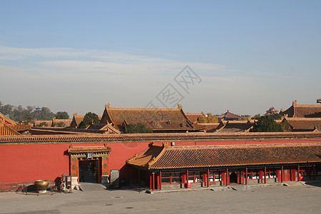 中国北京2016 年 11 月 1 日 古代皇家宫殿遗产历史房屋博物馆文化建筑地方建筑物地标天空图片