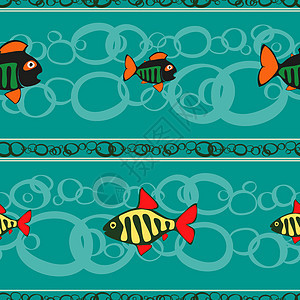 美丽的鱼 模式钓鱼 美丽的夏天爱好 矢量海报 每股收益野生动物食物荒野海洋插图吉祥物鳟鱼卡通片运动女士图片