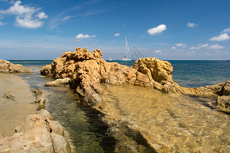 伊维萨岛 巴利阿里群岛 西班牙旅行岩石图片