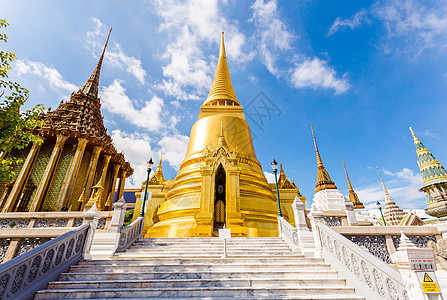 翡翠佛寺庙 泰国娃娃玩具建筑学文化历史首都日光城市泰语旅游图片