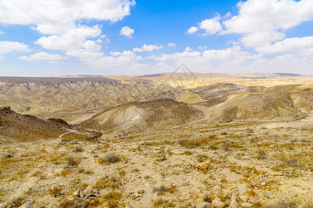 内盖夫沙漠的津谷图片