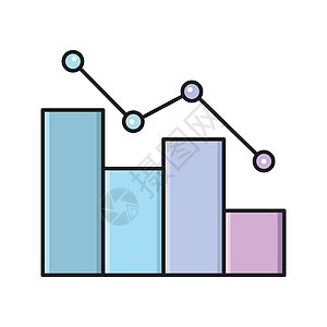 统计数据金融插图图表网络利润进步成功库存商业生长图片