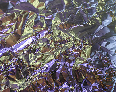 铝泡沫表面不同面的细细近身纹理床单金属挫败紫色反射墙纸工业宏观材料白色图片