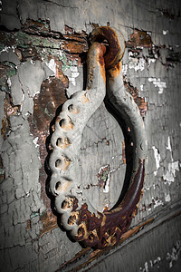 门处理老旧入口戒指安全历史家具建筑物古董门把手金属风格图片