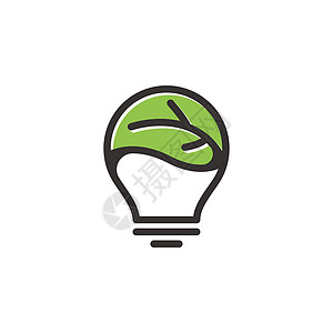 生态光电新明伊迪亚罗戈插图力量灯泡商业生活农业环境创新森林电气图片