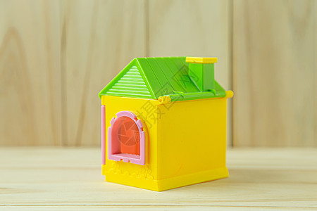 木头玩具用于地产含量积木建造建筑童年销售村庄住宅建筑学孩子财产图片