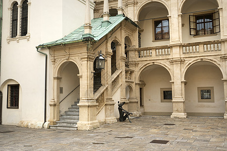 格拉茨的Landhaus牧场景观观光中心旅行地标天线博物馆城市天际全景图片