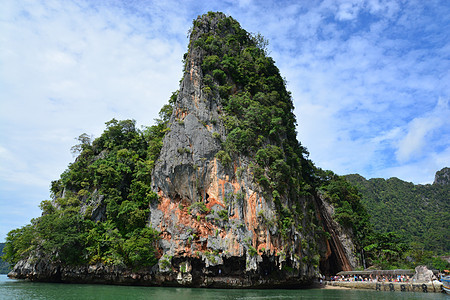 在泰国更常见的叫詹姆斯邦德岛的图片