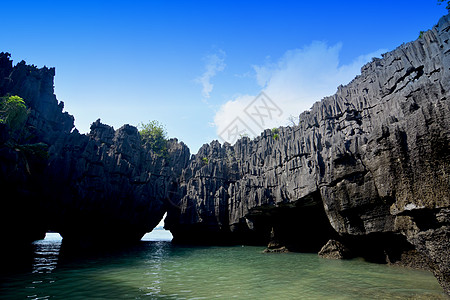 石岩城堡生活救生衣兰姑皮艇石头国家风景分区旅游游客图片