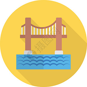 金金门桥地标城市纪念碑紫色岬角爬坡日落绳索建筑学黄色图片