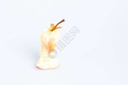 白色背景上的苹果托盘小吃躯干食物工作室水果饮食绿色红色图片