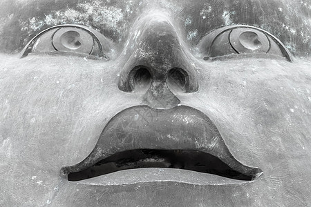 人脸雕塑图片