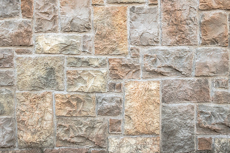 砖墙建筑学材料石头积木石工灰色岩石棕色建造花岗岩图片