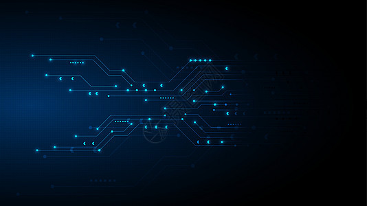 高科技数字数据连接系统木板网络电子蓝色电路概念硬件电脑计算母板图片