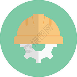 劳动头盔工程师工业帽子塑料黄色工作安全帽建设者安全背景图片