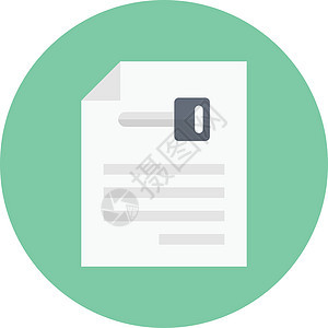 文件密钥格式文档安全密码字形代码按钮商业插图背景图片