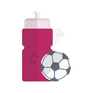 饮茶点瓶装足球液体标签玻璃饮料矿物塑料苏打图片