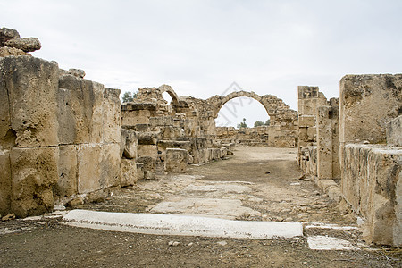 Pafo Pafos 塞浦路斯考古遗址遗产建筑考古学石头地标文明历史性旅行旅游废墟图片