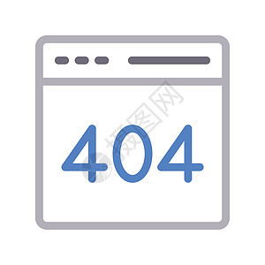 404个电脑警告工具网页网站网络警报插图横幅技术背景图片