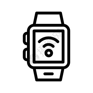 信号电子触摸屏健康手腕界面手表互联网屏幕智能配饰图片