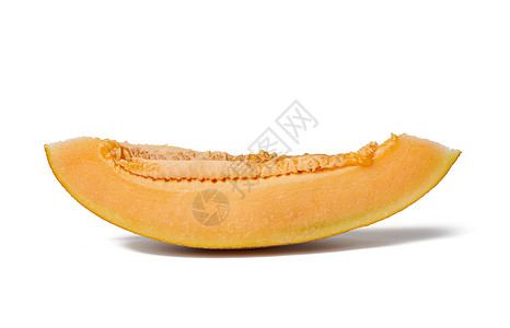 熟甜瓜片 有种子 橙浆 水果甜点营养蔬菜果汁白色黄色甜瓜饮食食物甘露图片
