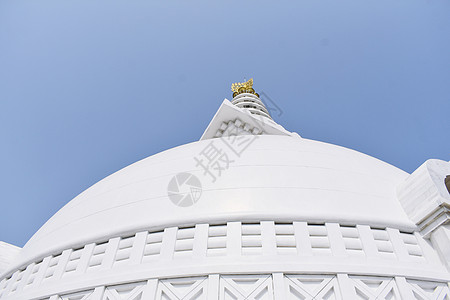 拉吉吉尔省山脉寺庙宗教建筑学佛塔白色建筑天空文化图片