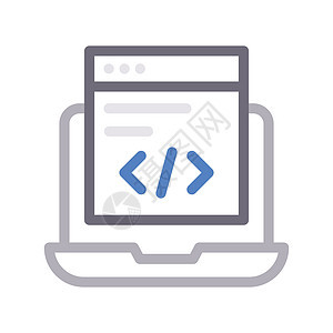 代码编码电脑文档数据笔记本网站网页脚本代码编程工具背景图片
